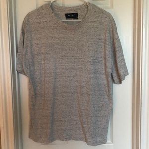 Pacsun Light Grey Boxy Fit T-shirt (size M)